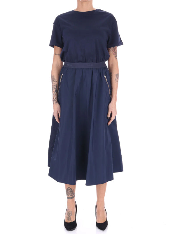 LIU JO DRESS BLU NAVY