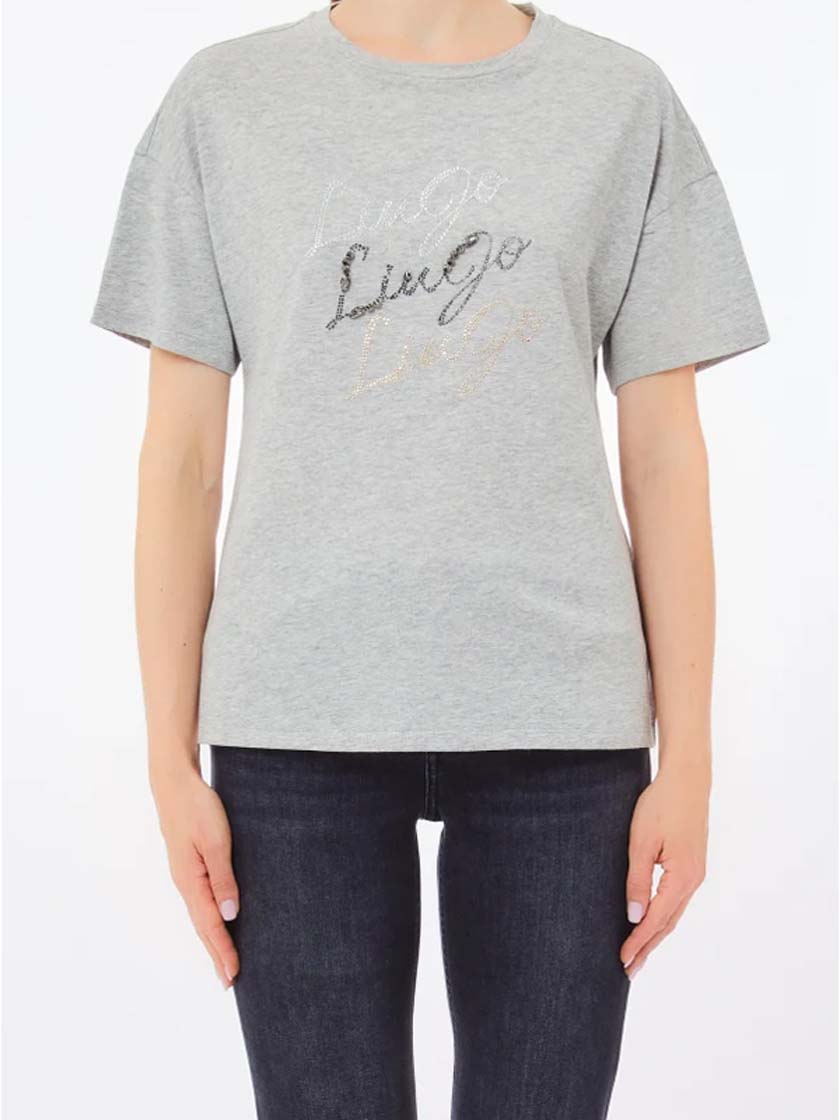 LIU JO T SHIRT GRIGIO MMLIU JOLIUJ