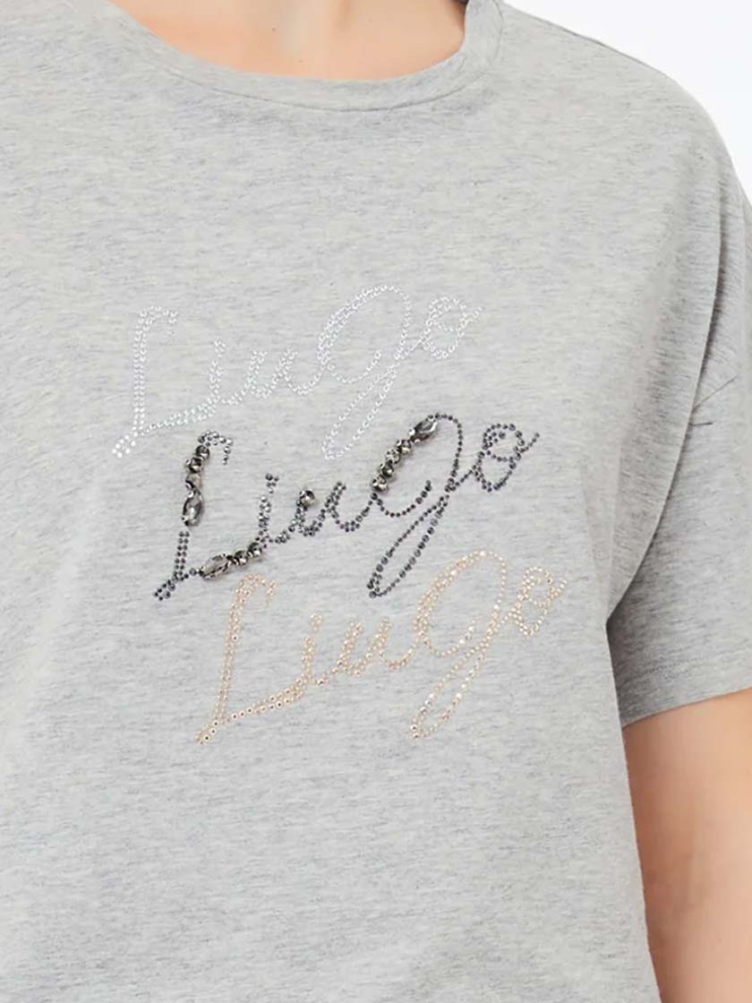 LIU JO T SHIRT GRIGIO MMLIU JOLIUJ