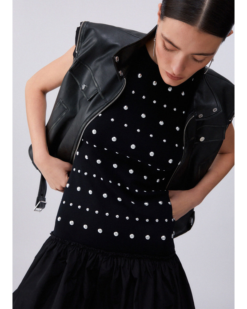 LIU JO ECS ABITO MAGLIA BLACK