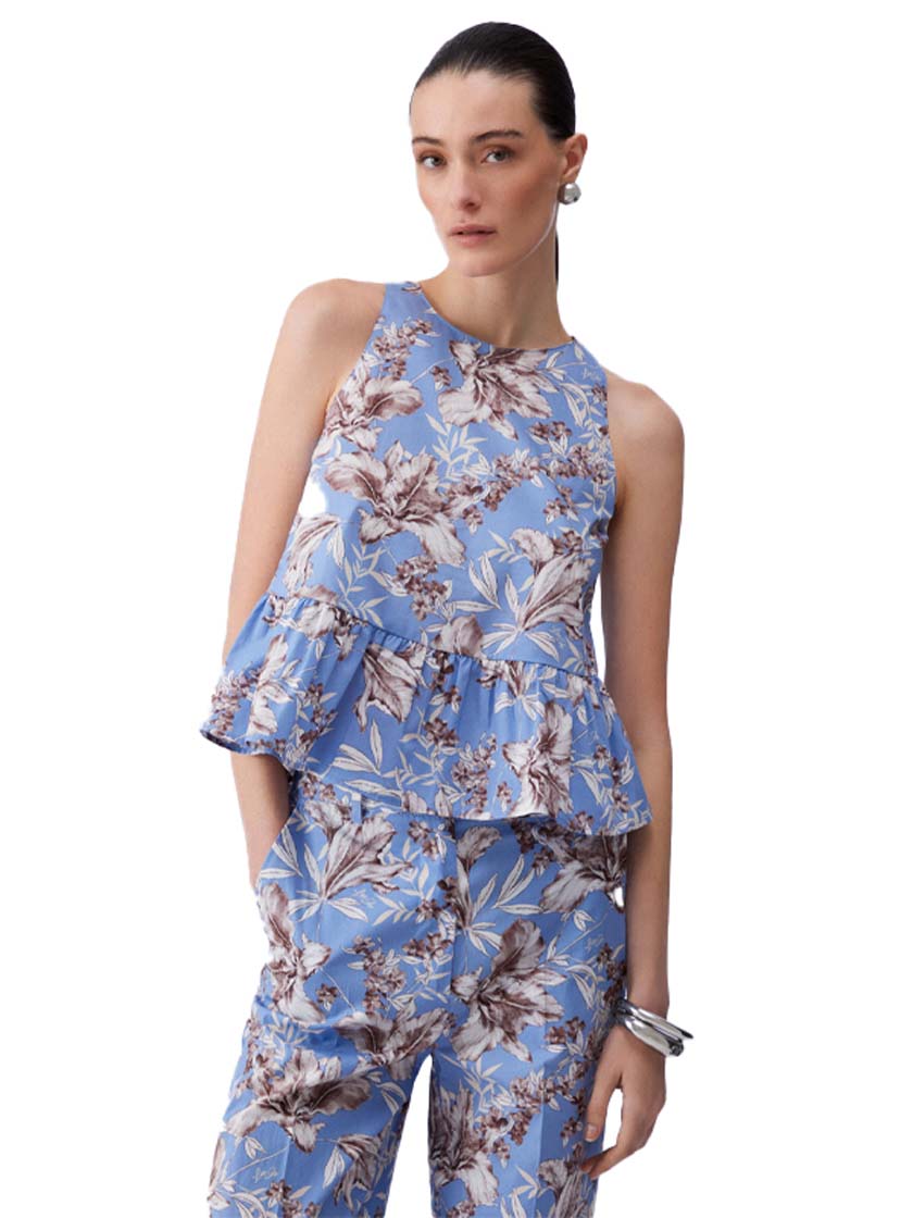 LIUJO 3.0 TOP TS NAV BLUE