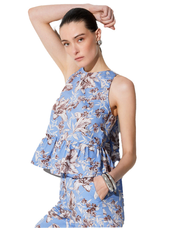 LIUJO 3.0 TOP TS NAV BLUE