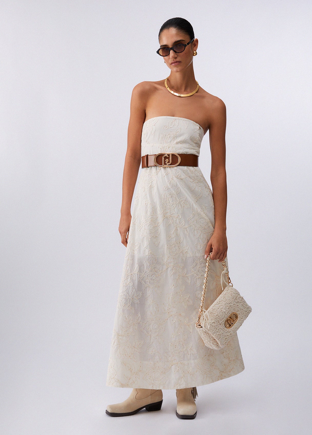 LIUJO ABITO TS NAV T.UNIT NATURAL FLOWER SEQUI