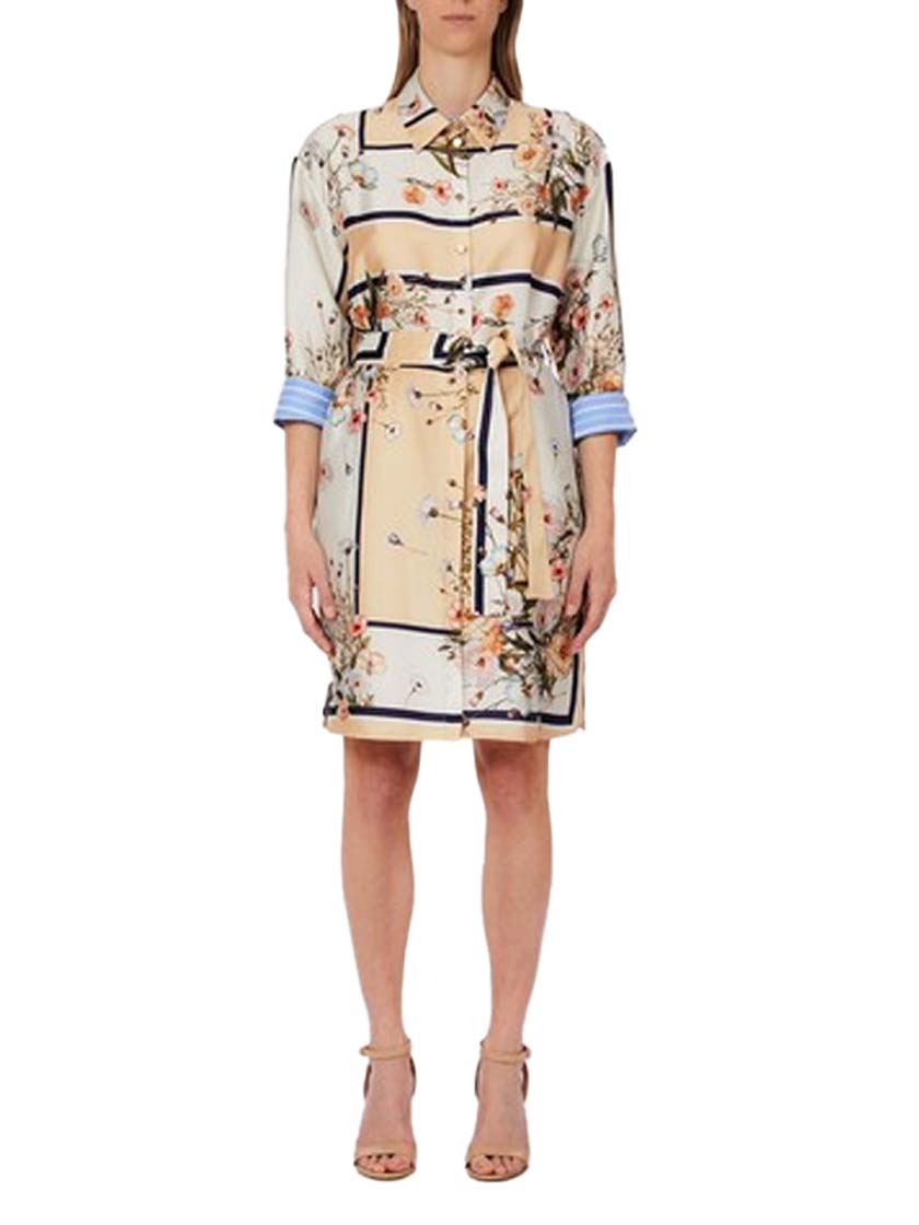 LIUJO ABITO TS.NAV BLU STR/BLOOM.SMALL