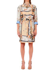 LIUJO ABITO TS.NAV BLU STR/BLOOM.SMALL