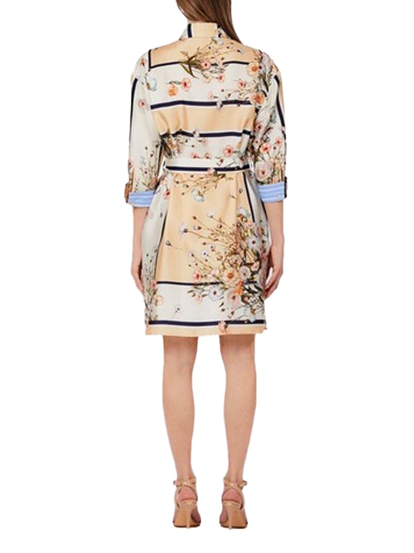 LIUJO ABITO TS.NAV BLU STR/BLOOM.SMALL