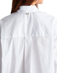 LIU JO CAMISA OVER POPELINE BLANCA