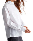 LIU JO CAMISA OVER POPELINE BLANCA