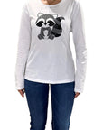 LIU JO T-SHIRT MINI PANDA BLANCO