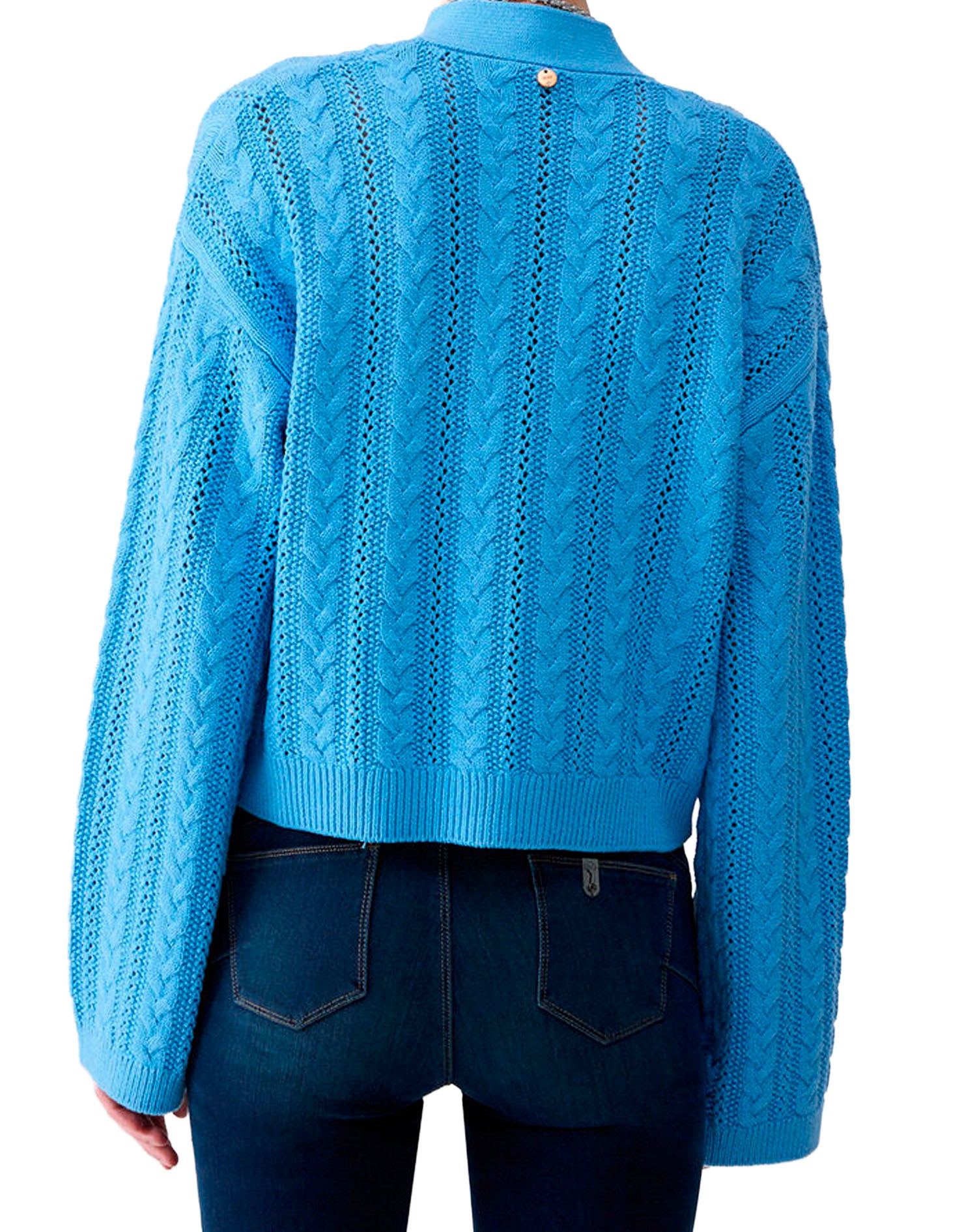 LIU JO SWEATER DUSK BLUE
