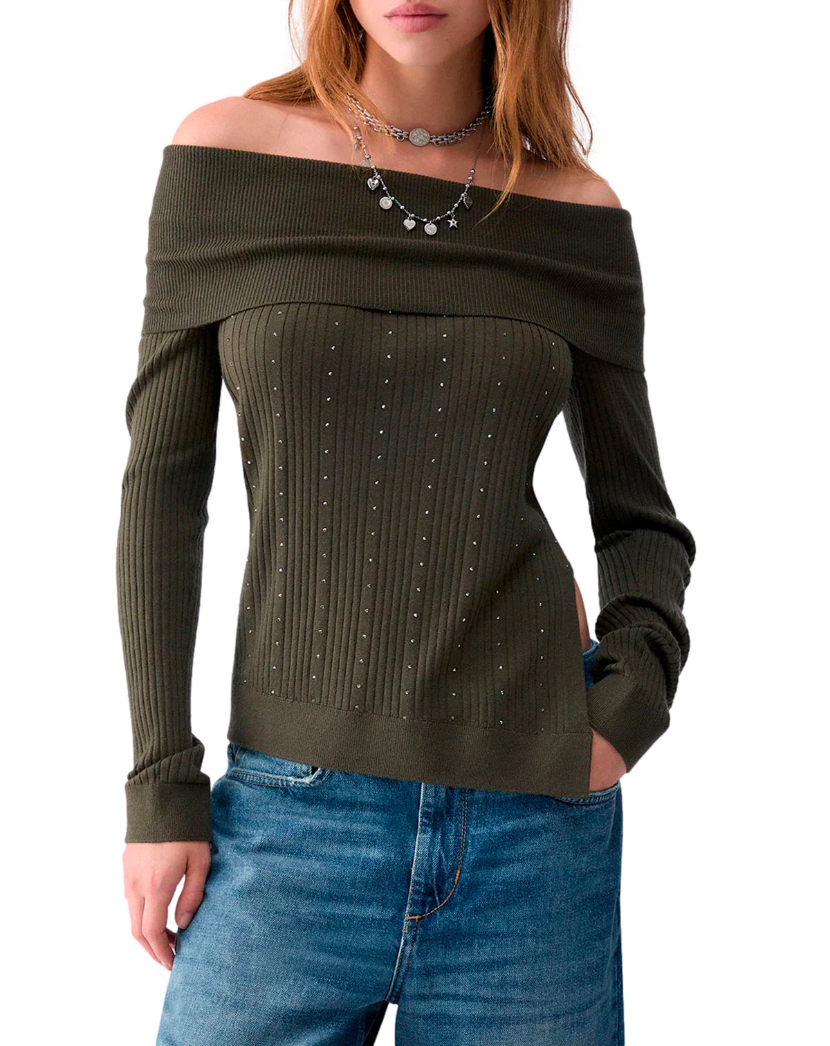 LIU JO SWEATER VERDE ALPINO