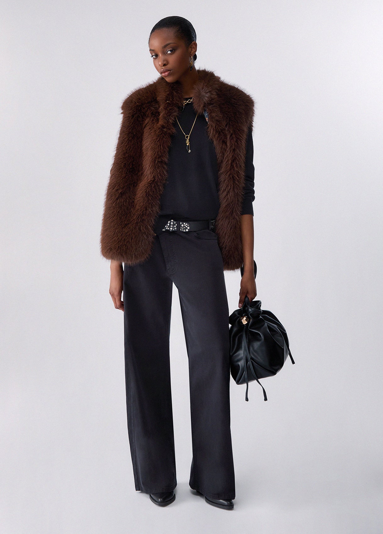 LIU JO PANTS BLACK