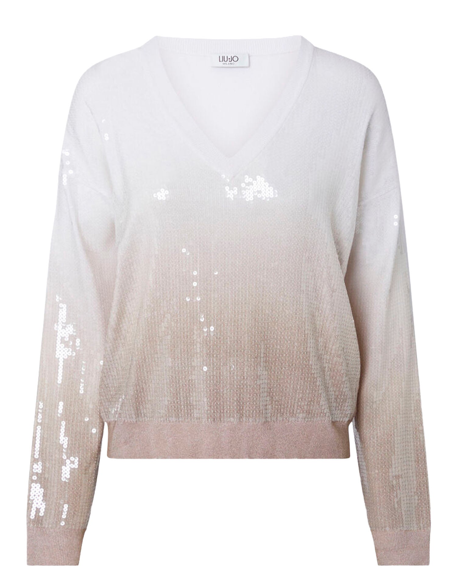 LIU JO SWEATER CAMEL SHADED