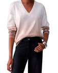 LIU JO SWEATER CAMEL SHADED