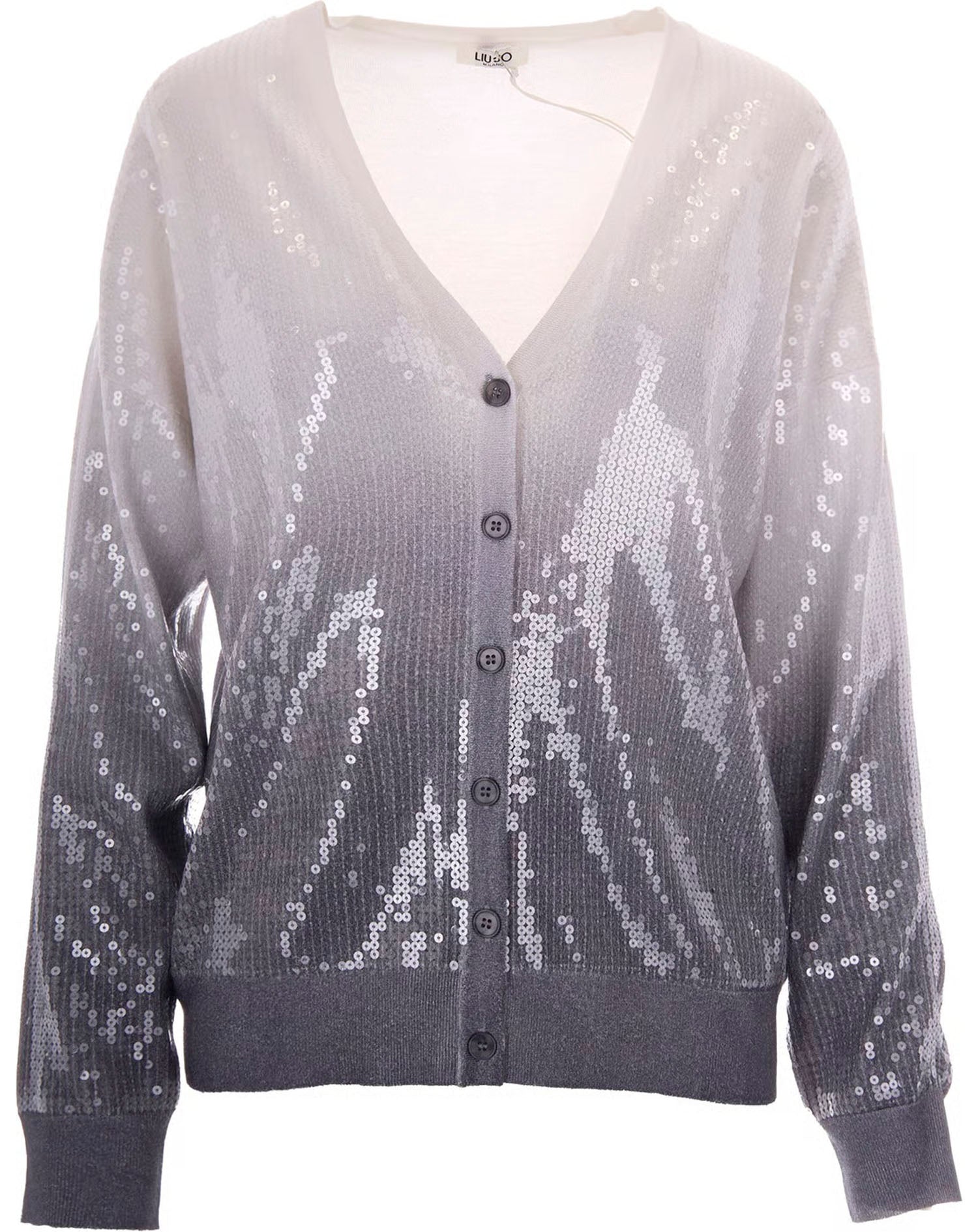 LIU JO SWEATER GRAY SHADED