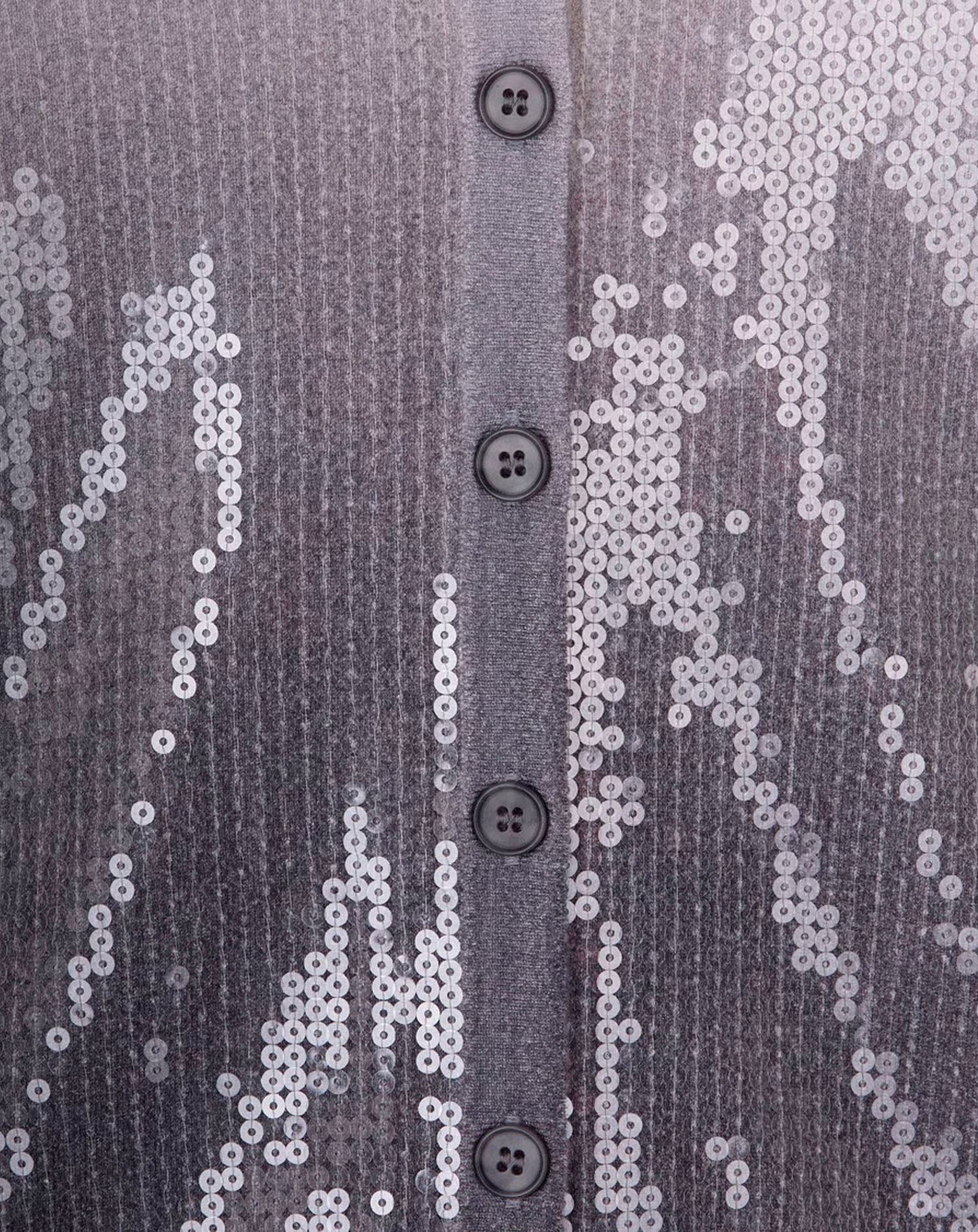 LIU JO SWEATER GRAY SHADED