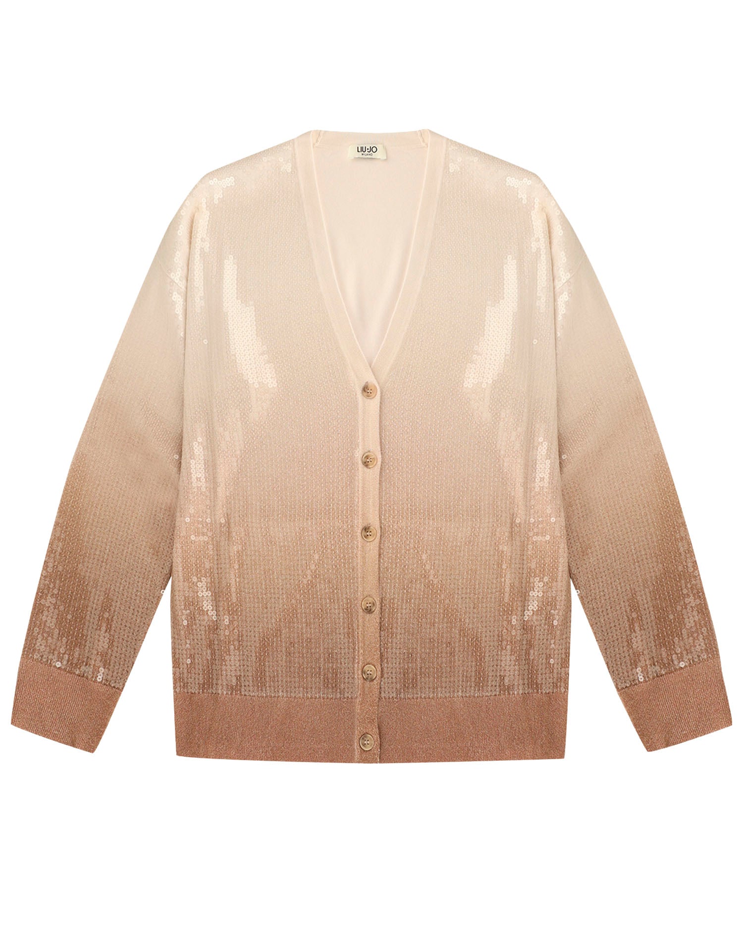 LIU JO SWEATER CAMEL SHADED