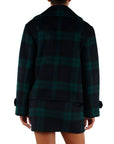 LIU JO COAT BLUE TARTAN