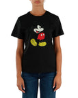 LIU JO T-SHIRT NERO MISTER MOUSE