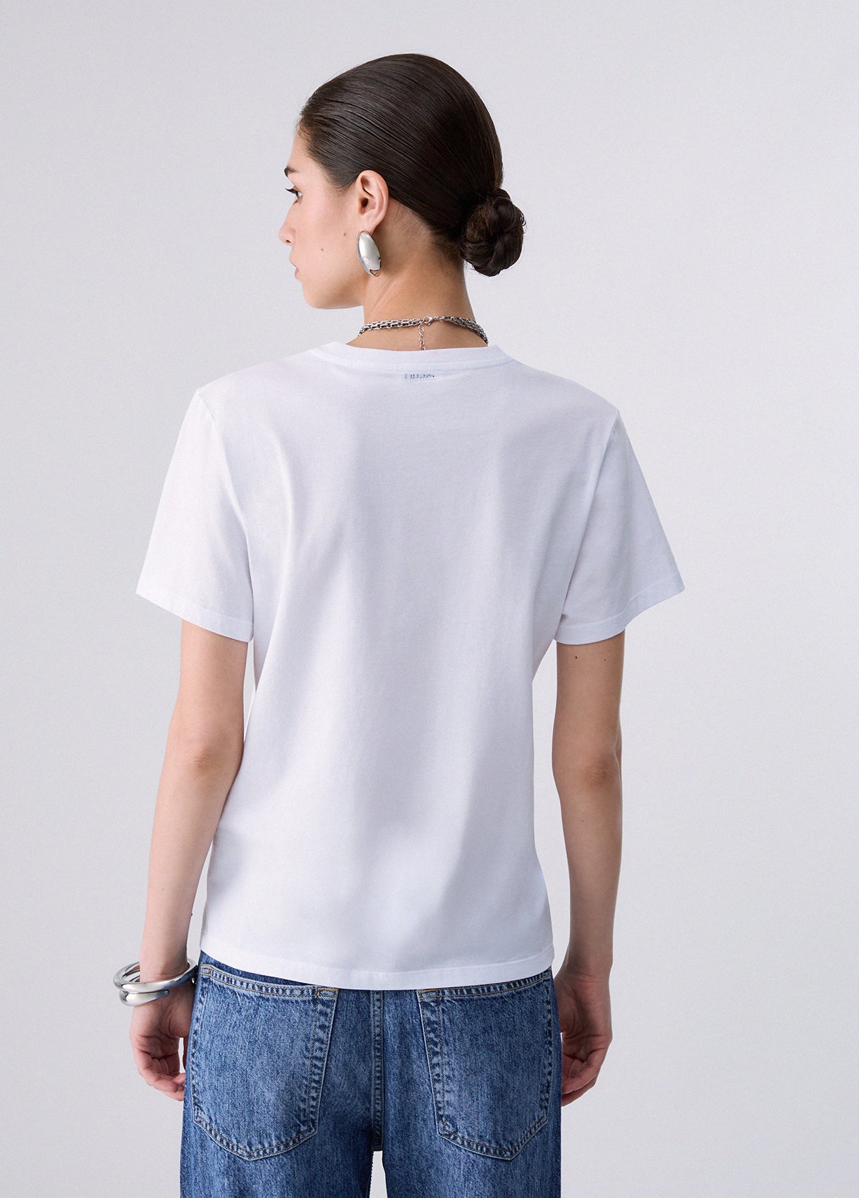 LIU JO T-SHIRT BCO MISS MOUSE COL