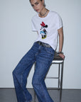 LIU JO T-SHIRT BCO MISS MOUSE COL