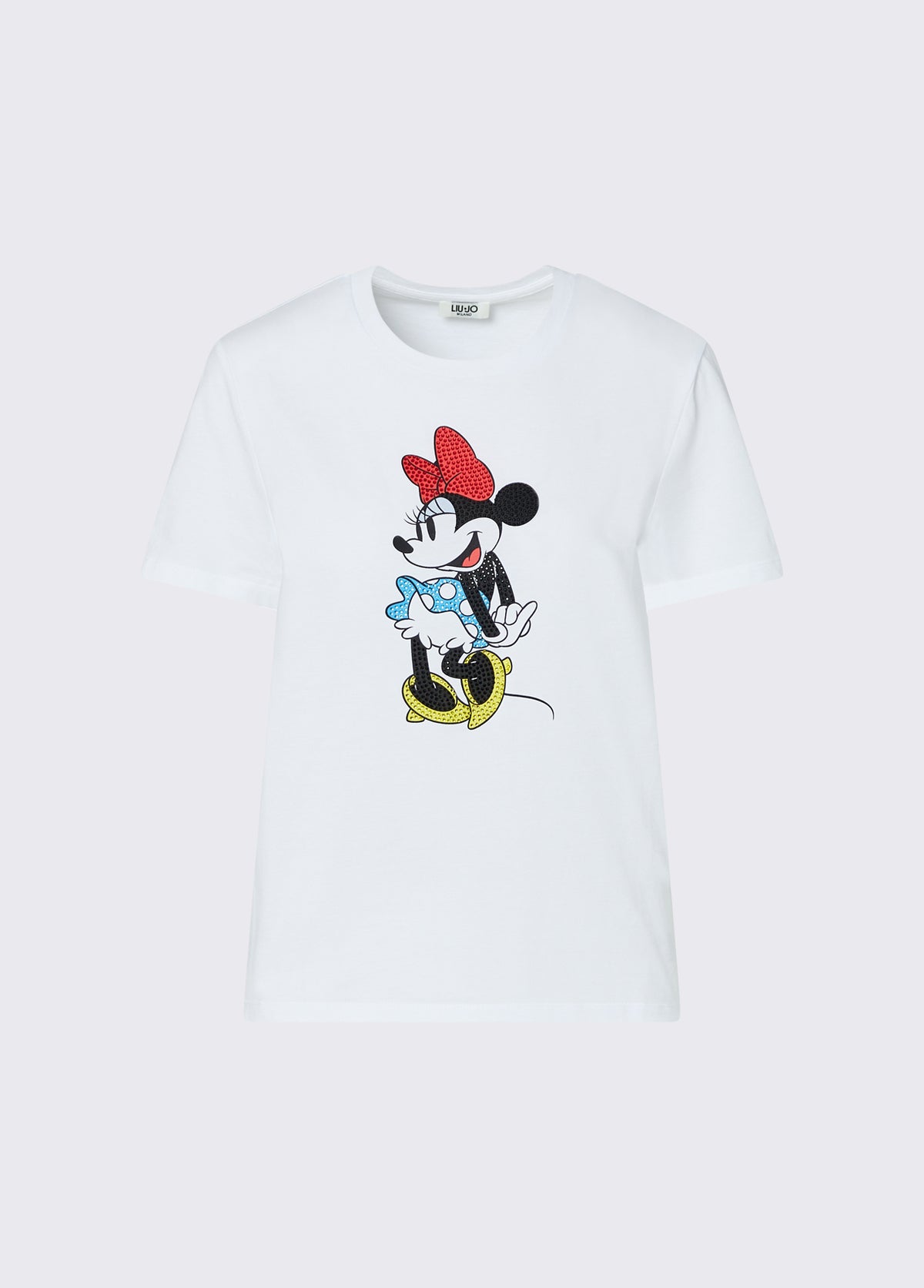 LIU JO T-SHIRT BCO MISS MOUSE COL