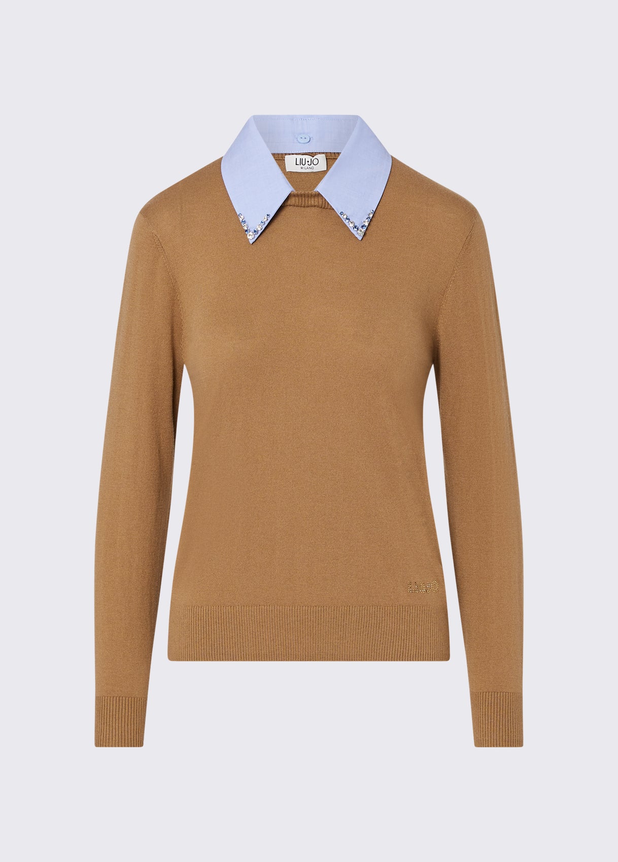LIU JO SWEATER NUIT NOIR/POP DUSK B