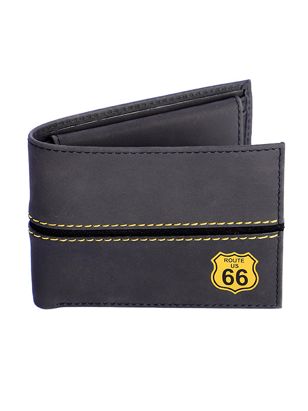 ROUTE 66 CARTERA DE HOMBRE NEGRA