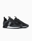 EMPORIO ARMANI EA7 ZAPATILLAS MESH NEGRO Y BLANCO