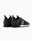 EMPORIO ARMANI EA7 ZAPATILLAS MESH NEGRO Y BLANCO