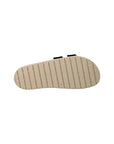 EMPORIO ARMANI UNISEX LEATHER SLIPPER NUDE