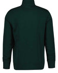 GANT REG SHIELD FULL ZIP SWEAT TARTAN GREEN