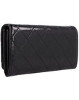 VALENTINO LADYSYNTHETIC WALLET  WAKANDA NERO