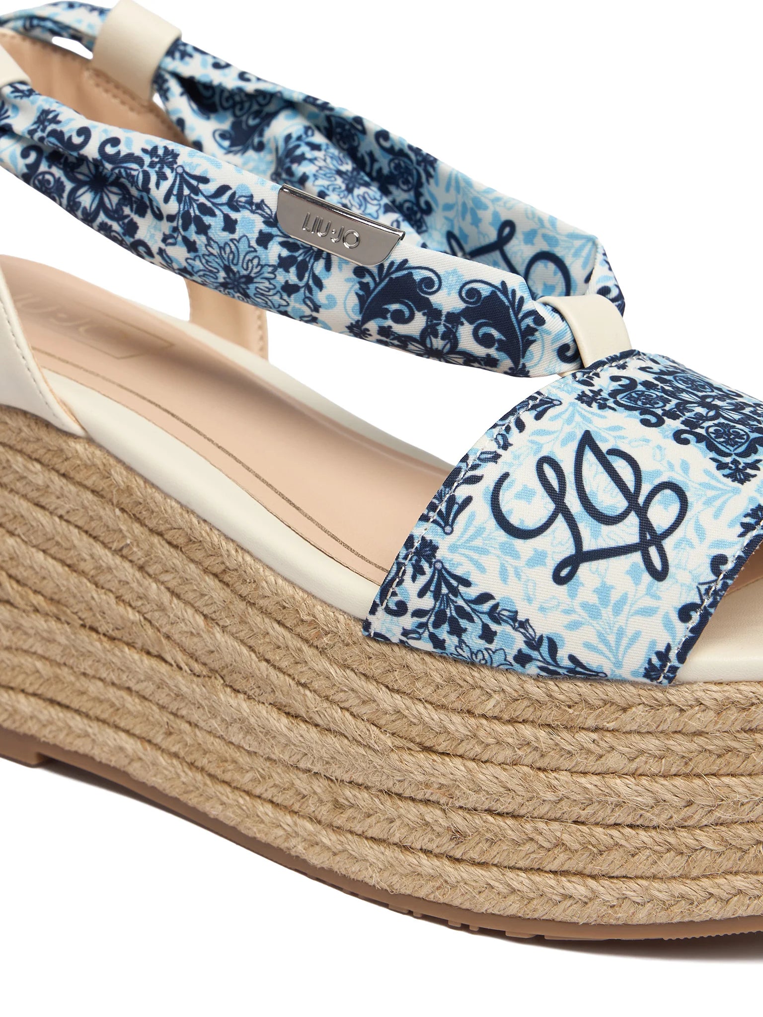 LIU JO BALI 03 - SANDAL PRINTED FABRIC LEO
