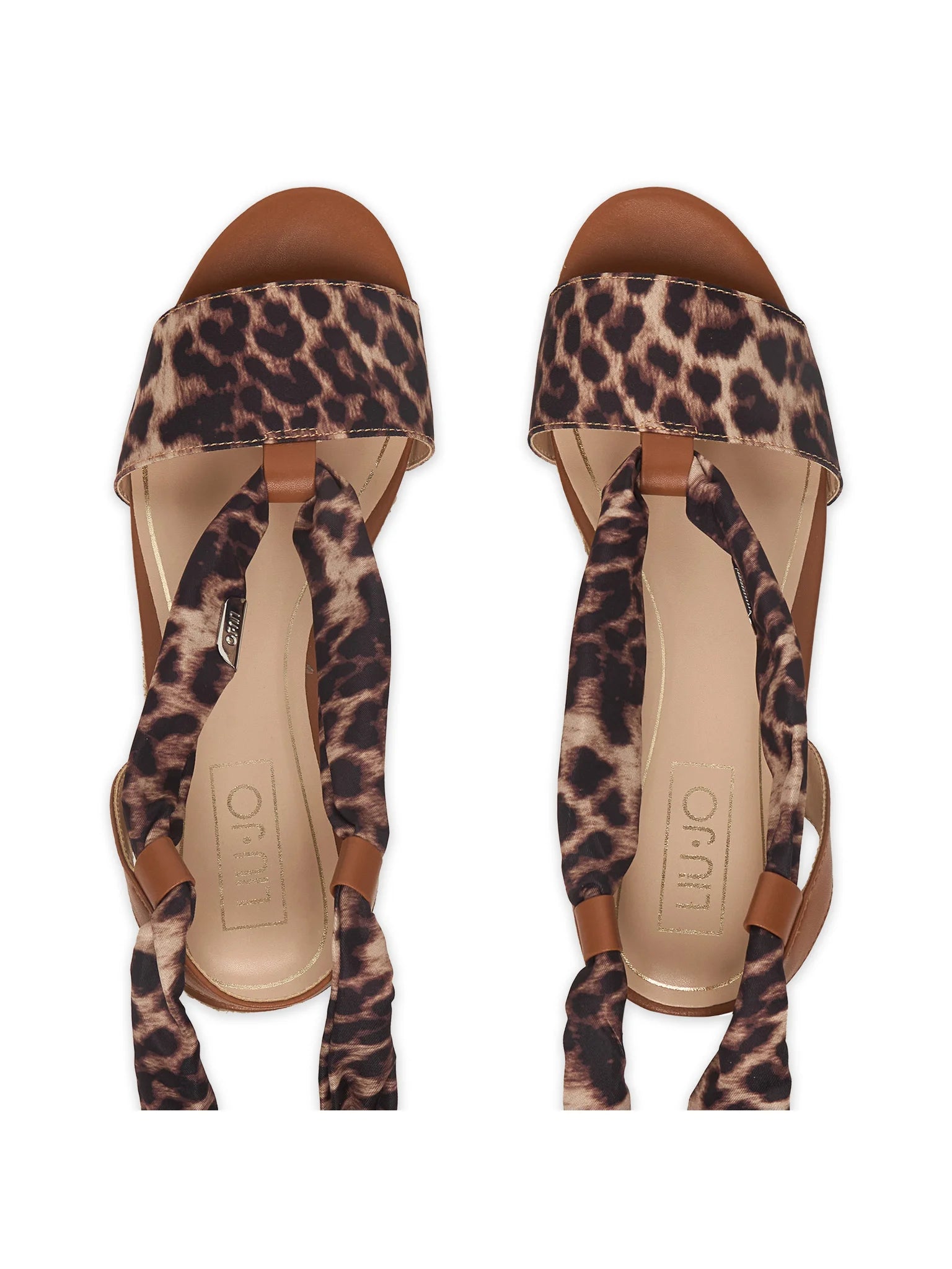 LIU JO BALI 03 - SANDAL PRINTED FABRIC LEO