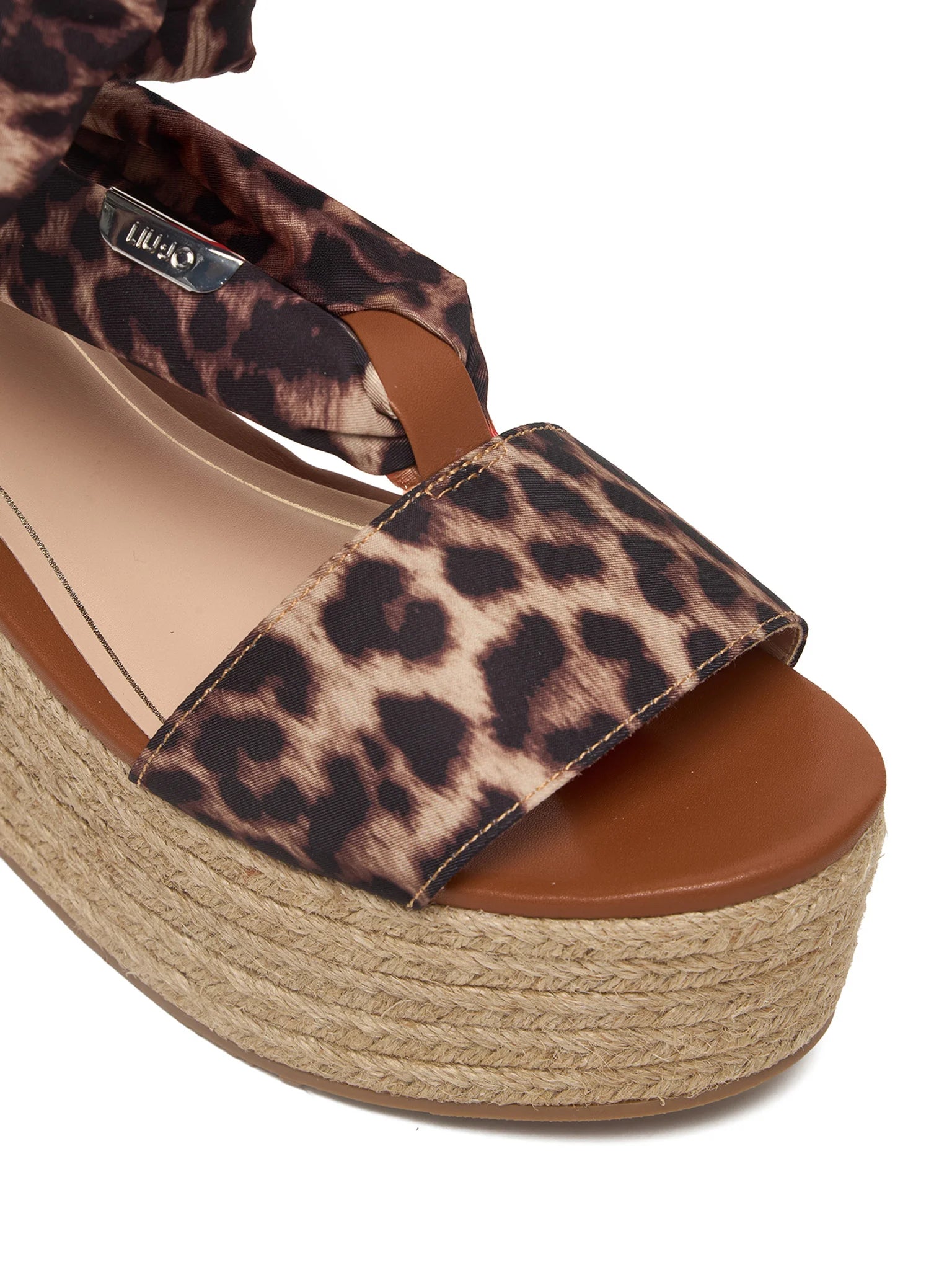 LIU JO BALI 03 - SANDAL PRINTED FABRIC LEO