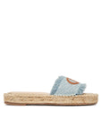 LIU JO PAROS 01 - SLIPPER MONOGRAM DENIM