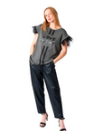 ANIMOSA CAMISETA LOVE ARMY VERDE
