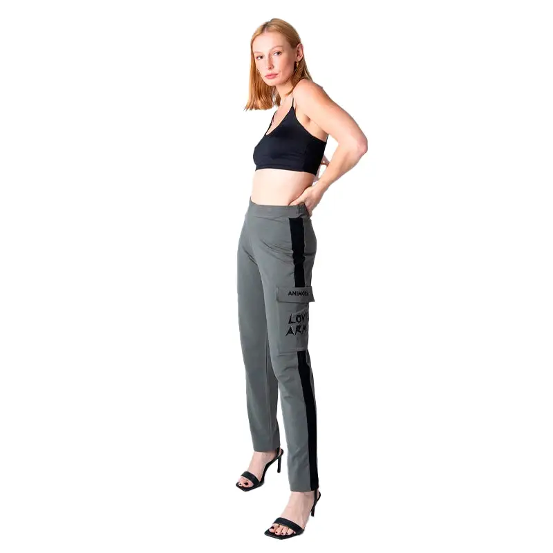 ANIMOSA PANTALON LOVE ARMY VERDE