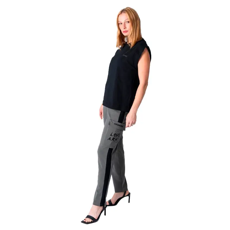 ANIMOSA PANTALON LOVE ARMY VERDE