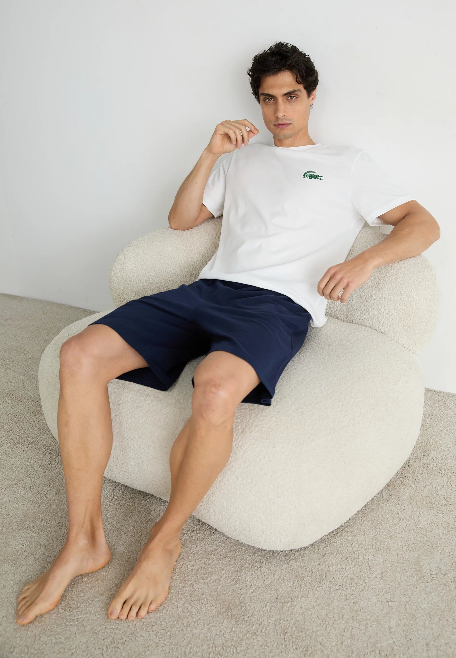 LACOSTE CREWNECK T-SHIRTS MALE AD 737 - ROPA