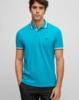 BOSS POLO PADDY OPEN BLUE