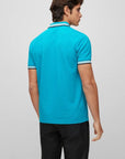 BOSS POLO PADDY OPEN BLUE