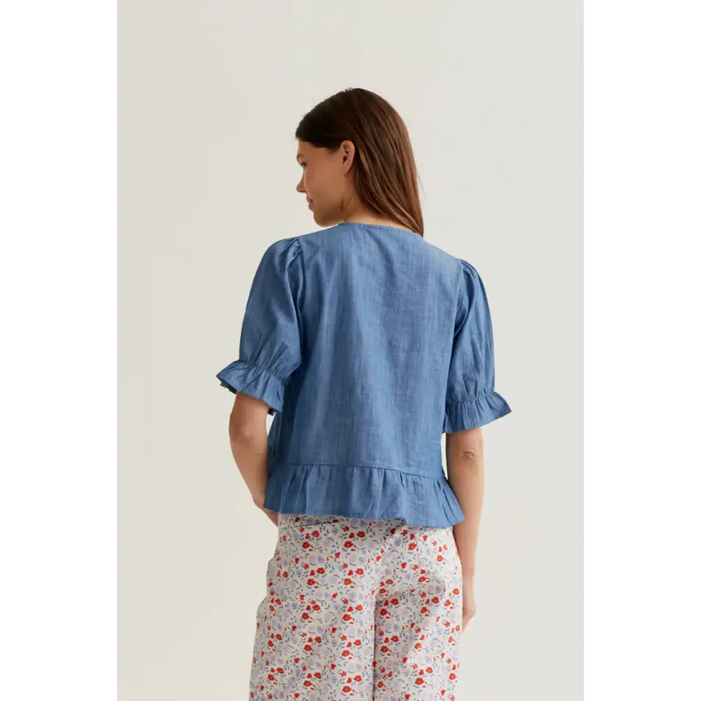 COMPAÑIA FANTASTICA CAMISA 100% ALGODON CHAMBRAY A