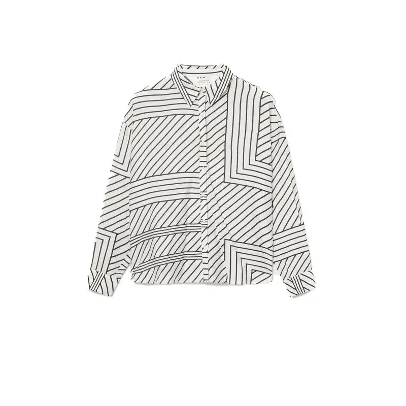 COMPAÑÍA FANTÁSTICA CAMISA DE RAYAS BLANCO