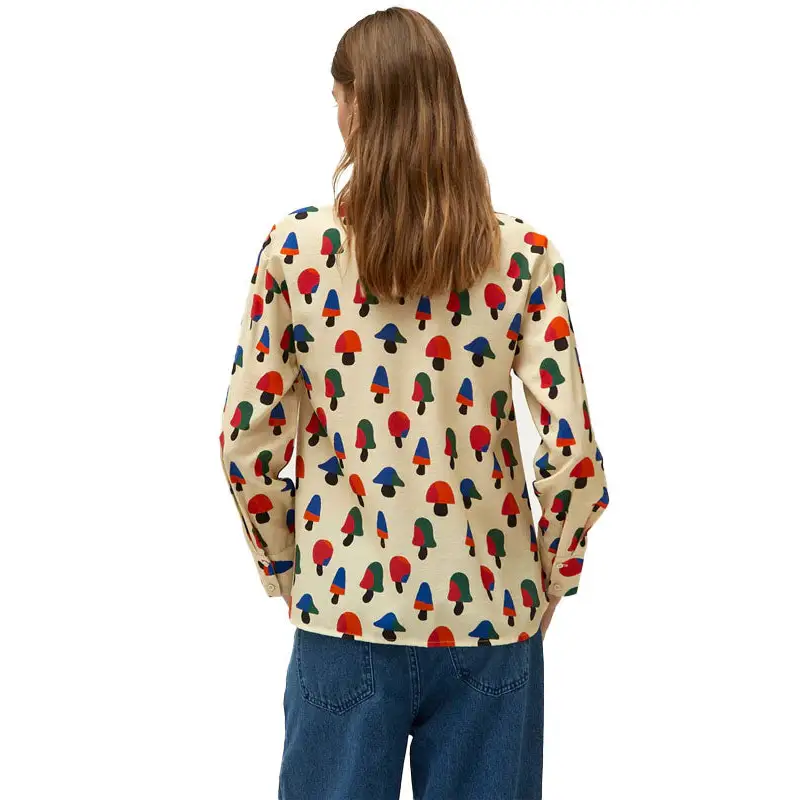 COMPAÑÍA FANTÁSTICA CAMISA ESTAMPADO DE SETAS