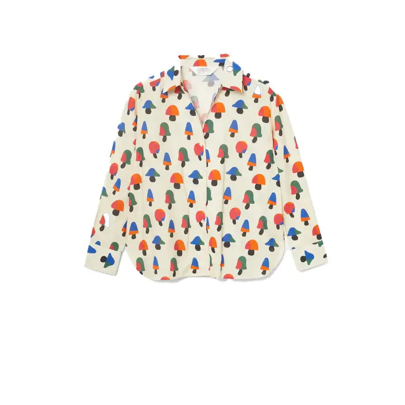 COMPAÑÍA FANTÁSTICA CAMISA ESTAMPADO DE SETAS
