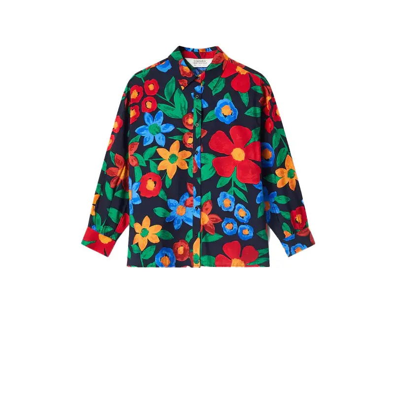 COMPAÑÍA FANTÁSTICA CAMISA ESTAMPADO FLORAL MULTI