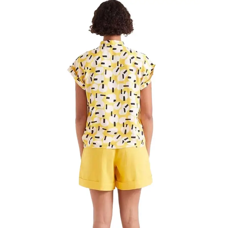 COMPAÑÍA FANTASTICA CAMISA MANGA CORTA GEOMÉTRICO