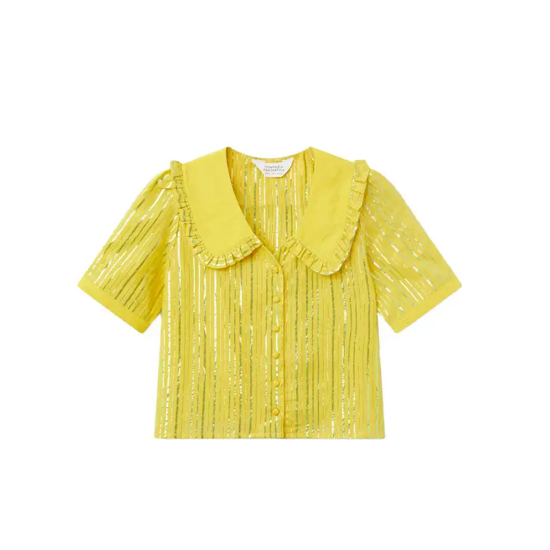 COMPAÑÍA FANTASTICA CAMISA MANGA CORTA LÚREX AMRL